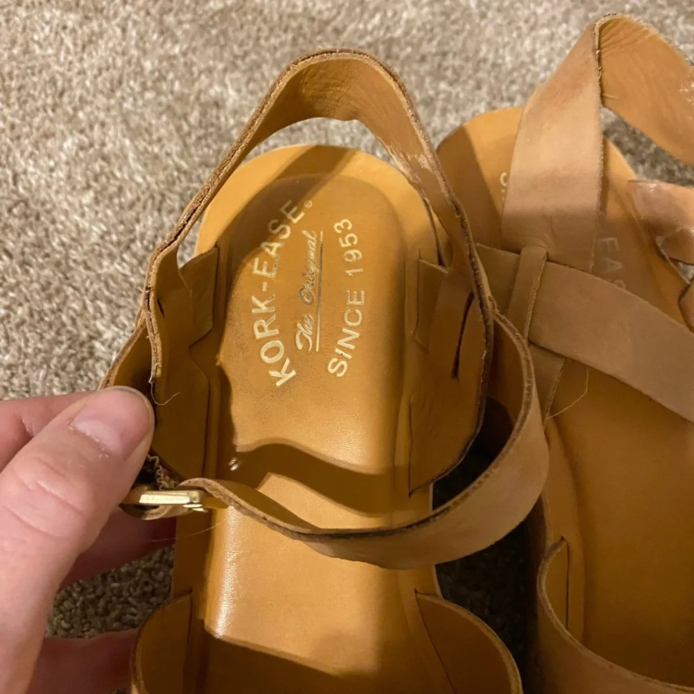 Kork-Ease Mynra Wedge Sandals 8.5 - Picture 4 of 5